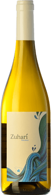 8,95 € Envio grátis | Vinho branco Wine & Palo Zuharí Crianza I.G.P. Vino de la Tierra de Castilla Castela-Mancha Espanha Macabeo Garrafa 75 cl