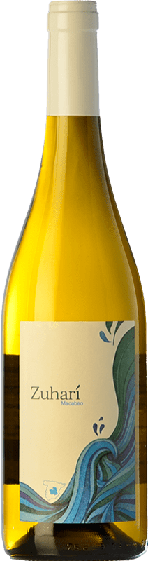 8,95 € Spedizione Gratuita | Vino bianco Wine & Palo Zuharí Crianza I.G.P. Vino de la Tierra de Castilla Castilla-La Mancha Spagna Macabeo Bottiglia 75 cl