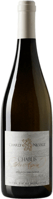 39,95 € Spedizione Gratuita | Vino bianco Charly Nicolle Per Aspera A.O.C. Chablis Borgogna Francia Chardonnay Bottiglia 75 cl