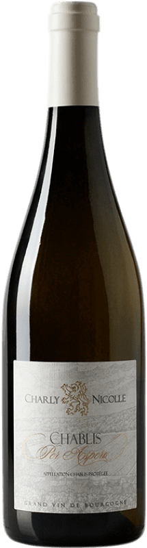 28,95 € Envoi gratuit | Vin blanc Charly Nicolle Per Aspera A.O.C. Chablis Bourgogne France Chardonnay Bouteille 75 cl