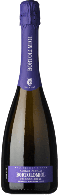 12,95 € 送料無料 | 白のスパークリングワイン Bortolomiol Audax Zero 0.3 Extra Brut — エクストラ・ブリュット D.O.C.G. Prosecco di Conegliano-Valdobbiadene ベネト イタリア Glera — グレラ 75 cl