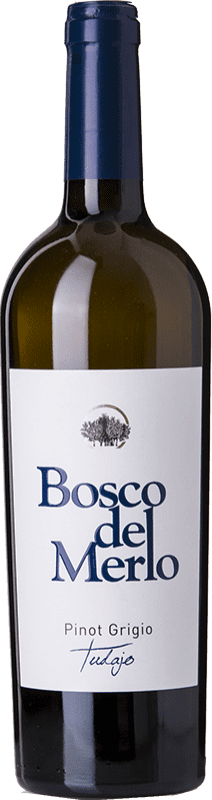 12,95 € Envoi gratuit | Vin blanc Bosco del Merlo Tudajo I.G.T. Venezia Vénétie Italie Pinot Gris Biologique Bouteille 75 cl