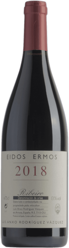 18,95 € Free Shipping | Red wine Luis Anxo Eidos Ermos Tinto D.O. Ribeiro Galicia Spain Grenache Tintorera, Sousón, Caíño Black, Brancellao, Ferrol Bottle 75 cl
