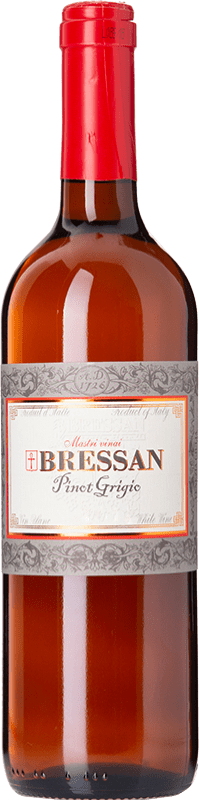 85,95 € 免费送货 | 白酒 Bressan I.G.T. Friuli-Venezia Giulia 弗留利 - 威尼斯朱利亚 意大利 Pinot Grey 瓶子 75 cl