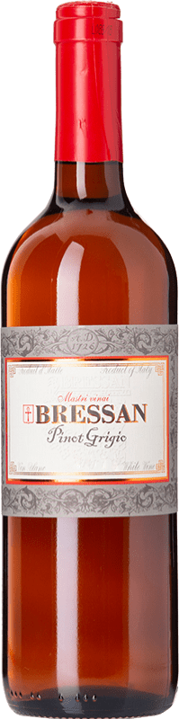 39,95 € Kostenloser Versand | Weißwein Bressan I.G.T. Friuli - Venezia Giulia Friaul-Julisch Venetien Italien Pinot Gris — Grauburgunder Flasche 75 cl