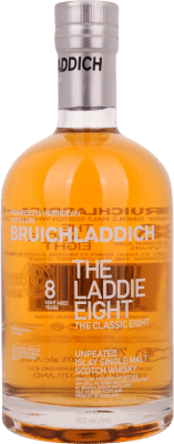 61,95 € Spedizione Gratuita | Whisky Single Malt Bruichladdich The Laddie Eight Islay Regno Unito Bottiglia 70 cl