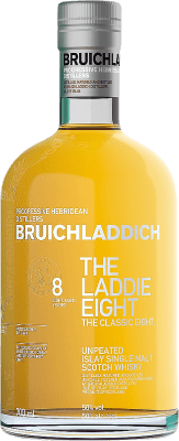61,95 € Kostenloser Versand | Whiskey Single Malt Bruichladdich The Laddie Eight Islay Großbritannien Flasche 70 cl