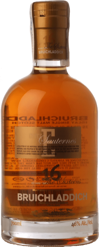 69,95 € 免费送货 | 威士忌单一麦芽威士忌 Bruichladdich 16 Cuvée E - Sauternes 艾莱 英国 瓶子 70 cl