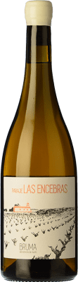 19,95 € Free Shipping | White wine Bruma del Estrecho Paraje Las Encebras Crianza D.O. Jumilla Castilla la Mancha Spain Airén Bottle 75 cl