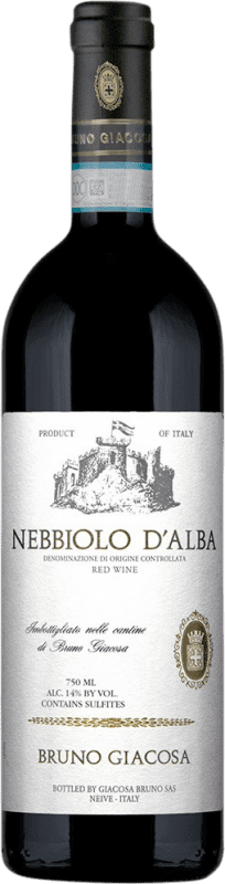 49,95 € Kostenloser Versand | Rotwein Bruno Giacosa D.O.C. Nebbiolo d'Alba Piemont Italien Nebbiolo Flasche 75 cl