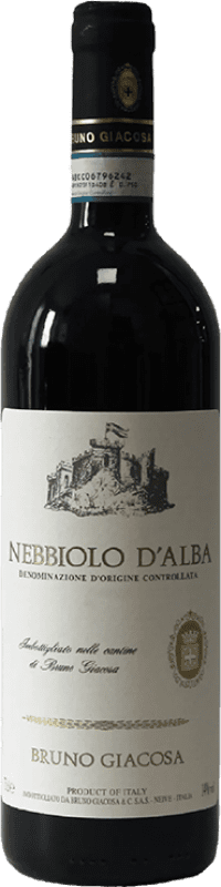 54,95 € Бесплатная доставка | Красное вино Bruno Giacosa D.O.C. Nebbiolo d'Alba Пьемонте Италия Nebbiolo бутылка 75 cl