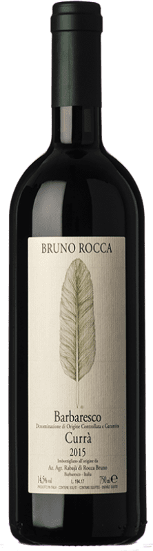 111,95 € Envio grátis | Vinho tinto Bruno Rocca Currà D.O.C.G. Barbaresco Piemonte Itália Nebbiolo Garrafa 75 cl