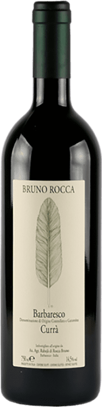 176,95 € Spedizione Gratuita | Vino rosso Bruno Rocca Currà D.O.C.G. Barbaresco Piemonte Italia Nebbiolo Bottiglia 75 cl