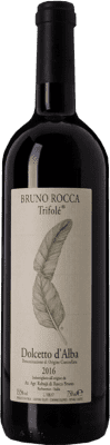 15,95 € Бесплатная доставка | Красное вино Bruno Rocca Trifolè D.O.C.G. Dolcetto d'Alba Пьемонте Италия Dolcetto бутылка 75 cl