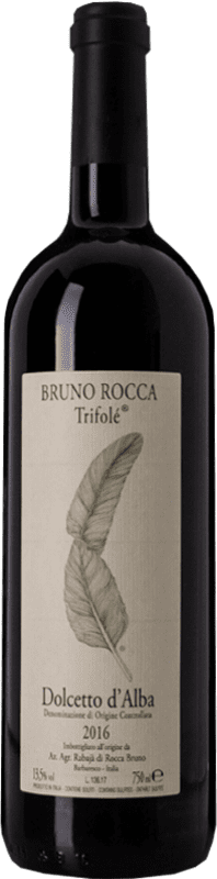 16,95 € Free Shipping | Red Wine Bruno Rocca Trifolè D.O.C.G. Dolcetto d'Alba Piemonte Italy Dolcetto 75 cl