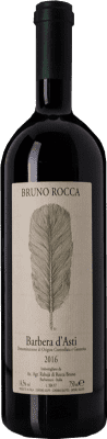 21,95 € Бесплатная доставка | Красное вино Bruno Rocca D.O.C. Barbera d'Asti Пьемонте Италия Barbera бутылка 75 cl