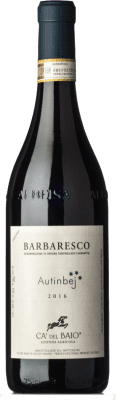 31,95 € Kostenloser Versand | Rotwein Cà del Baio Autinbej D.O.C.G. Barbaresco Piemont Italien Nebbiolo Flasche 75 cl