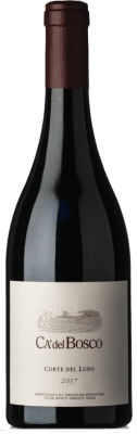 33,95 € Kostenloser Versand | Rotwein Ca' del Bosco Corte del Lupo Rosso D.O.C. Curtefranca Lombardei Italien Merlot, Cabernet Franc, Carmenère Flasche 75 cl