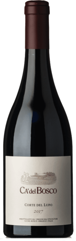 43,95 € Envoi gratuit | Vin rouge Ca' del Bosco Corte del Lupo Rosso D.O.C. Curtefranca Lombardia Italie Merlot, Cabernet Franc, Carmenère Bouteille 75 cl