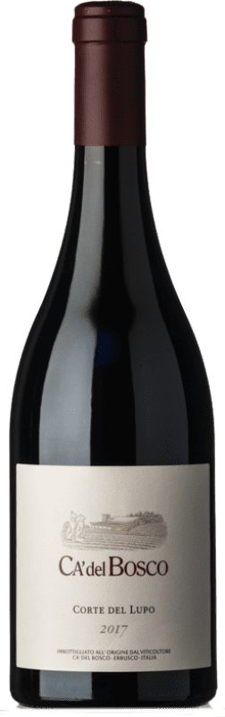33,95 € Free Shipping | Red Wine Ca' del Bosco Corte del Lupo D.O.C. Curtefranca Lombardia Italy Merlot, Cabernet Franc, Carmenère Bottle 75 cl