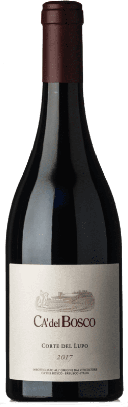 33,95 € Free Shipping | Red wine Ca' del Bosco Corte del Lupo Rosso D.O.C. Curtefranca Lombardia Italy Merlot, Cabernet Franc, Carmenère Bottle 75 cl