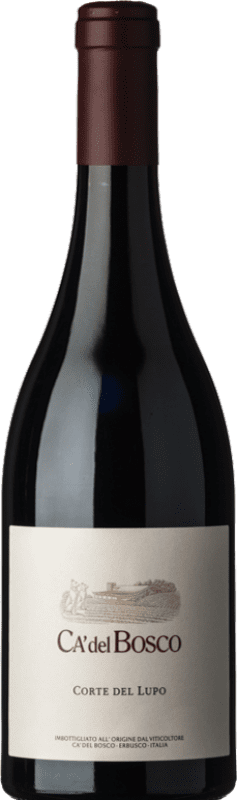 42,95 € Spedizione Gratuita | Vino Rosso Ca' del Bosco Corte del Lupo D.O.C. Curtefranca lombardia Italia Merlot, Cabernet Franc, Carmenère 75 cl