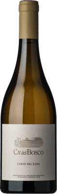 33,95 € Envio grátis | Vinho branco Ca' del Bosco Corte del Lupo Bianco D.O.C. Curtefranca Lombardia Itália Chardonnay, Pinot Branco Garrafa 75 cl