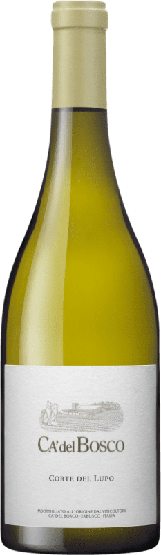 45,95 € Kostenloser Versand | Weißwein Ca' del Bosco Corte del Lupo D.O.C. Curtefranca Lombardei Italien Chardonnay, Pinot Blanc — Weißburgunder 75 cl