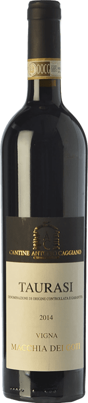 43,95 € 免费送货 | 红酒 Caggiano Vigna Macchia dei Goti D.O.C.G. Taurasi 坎帕尼亚 意大利 Aglianico 瓶子 75 cl