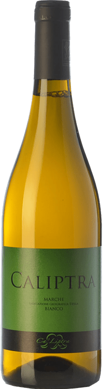 12,95 € Envio grátis | Vinho branco Ca' Liptra Bianco Caliptra I.G.T. Marche Marche Itália Trebbiano Garrafa 75 cl