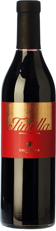 28,95 € Kostenloser Versand | Süßwein Callejuela Spanien Tintilla de Rota Medium-Flasche 50 cl