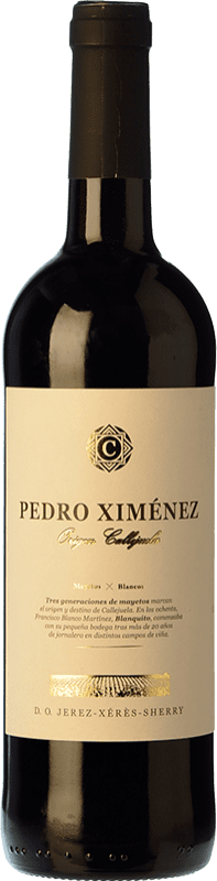 19,95 € Free Shipping | Sweet Wine Callejuela Origen D.O. Manzanilla-Sanlúcar de Barrameda Sanlucar de Barrameda Spain Pedro Ximénez 75 cl