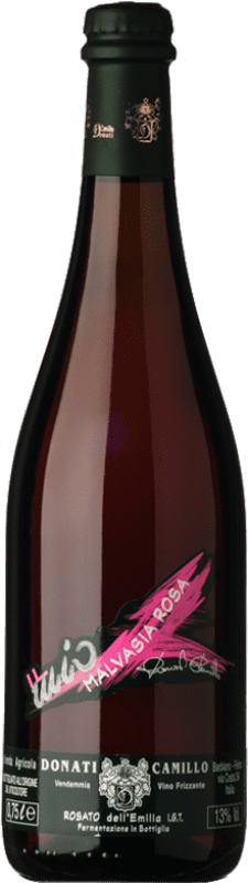 15,95 € 免费送货 | 玫瑰气泡酒 Camillo Donati Malvasia Rosa Frizzante I.G.T. Emilia Romagna 艾米利亚 - 罗马涅 意大利 Malvasía 有机 瓶子 75 cl