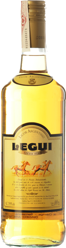 23,95 € Envoi gratuit | Eau-de-vie Orujo Campari Argentina Legui Licor de Caña Argentine Bouteille 1 L