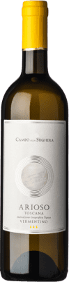 15,95 € Envio grátis | Vinho branco Campo alla Sughera Arioso I.G.T. Toscana Tuscany Itália Vermentino Garrafa 75 cl