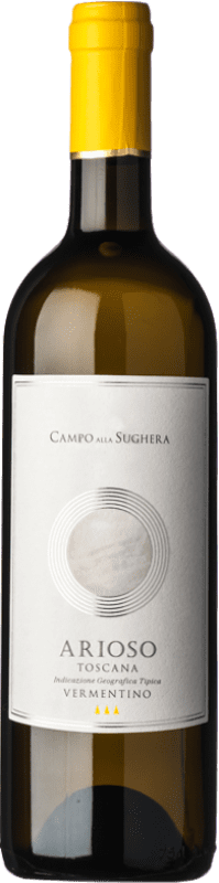 16,95 € Envoi gratuit | Vin Blanc Campo alla Sughera Arioso I.G.T. Toscana Toscane Italie Vermentino 75 cl