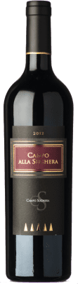 76,95 € Envío gratis | Vino tinto Campo alla Sughera I.G.T. Toscana Toscana Italia Cabernet Franc, Petit Verdot Botella 75 cl
