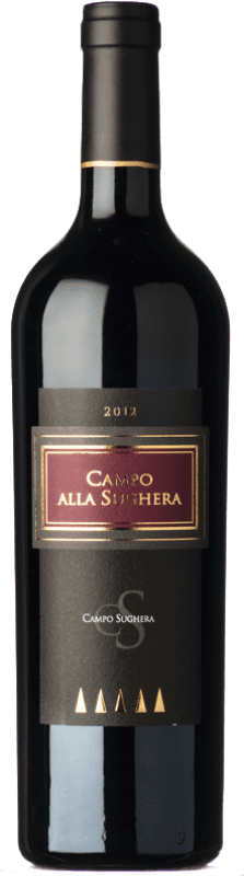 76,95 € Бесплатная доставка | Красное вино Campo alla Sughera I.G.T. Toscana Тоскана Италия Cabernet Franc, Petit Verdot бутылка 75 cl