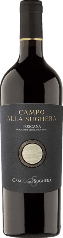 79,95 € Envio grátis | Vinho Tinto Campo alla Sughera I.G.T. Toscana Tuscany Itália Cabernet Franc, Petit Verdot 75 cl
