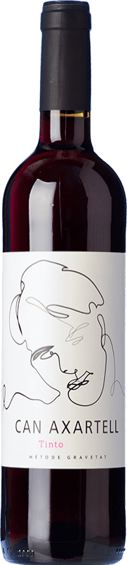 25,95 € Free Shipping | Red Wine Can Axartell Uno Crianza — Aged I.G.P. Vi de la Terra de Mallorca Majorca Spain Merlot, Syrah — Shiraz, Pinot Noir, Callet Eco — Organic Bottle 75 cl