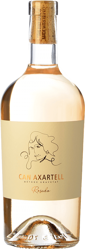 19,95 € 免费送货 | 桃红葡萄酒 Can Axartell Rosado I.G.P. Vi de la Terra de Mallorca 马略卡 西班牙 Pinot Black, Callet, Mantonegro Eco 生态 有机 天然 瓶子 75 cl