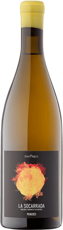 14,95 € Spedizione Gratuita | Vino bianco Can Descregut La Socarrada D.O. Penedès Catalogna Spagna Macabeo Bottiglia 75 cl