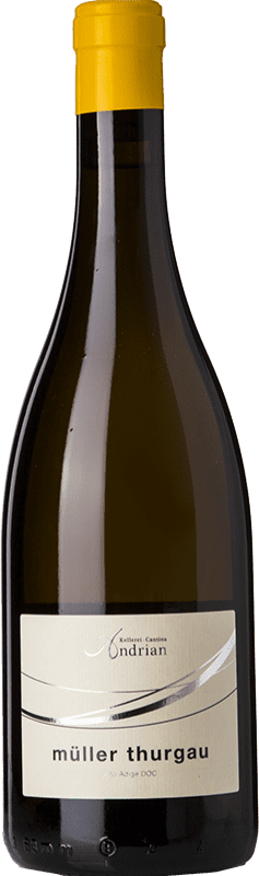 14,95 € Envío gratis | Vino blanco Andriano D.O.C. Alto Adige Trentino-Alto Adige Italia Müller-Thurgau Botella 75 cl