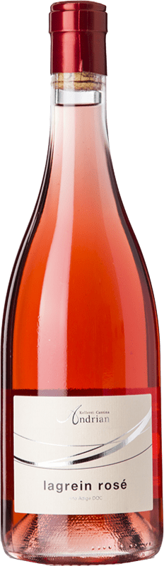 13,95 € Бесплатная доставка | Розовое вино Andriano Rosé D.O.C. Alto Adige Трентино-Альто-Адидже Италия Lagrein бутылка 75 cl