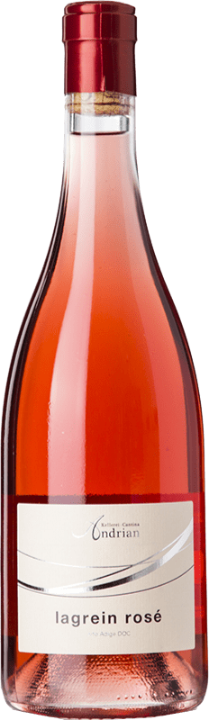 13,95 € Envío gratis | Vino Rosado Andriano Rosé Rosé Rosado D.O.C. Alto Adige Trentino-Alto Adige Italia Lagrein Botella 75 cl