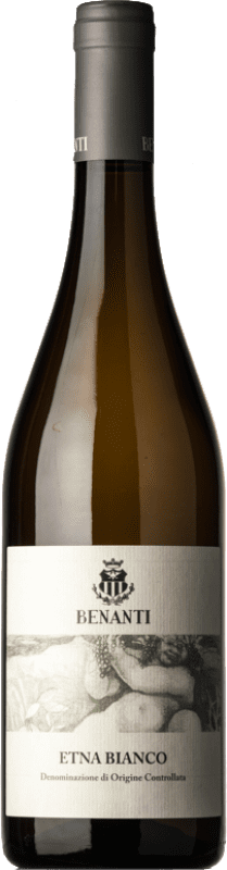 29,95 € Бесплатная доставка | Белое вино Benanti Bianco D.O.C. Etna Сицилия Италия Carricante бутылка 75 cl