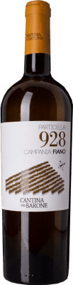 22,95 € Spedizione Gratuita | Vino bianco Barone Particella 928 I.G.T. Campania Campania Italia Fiano Bottiglia 75 cl