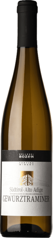 18,95 € Kostenloser Versand | Weißwein Bolzano D.O.C. Alto Adige Trentino-Südtirol Italien Gewürztraminer Flasche 75 cl