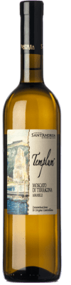 17,95 € Envío gratis | Vino blanco Sant'Andrea Amabile Templum D.O.C. Moscato di Terracina Lazio Italia Moscato Botella 75 cl