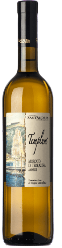 11,95 € Envio grátis | Vinho branco Sant'Andrea Amabile Templum D.O.C. Moscato di Terracina Lácio Itália Mascate Garrafa 75 cl